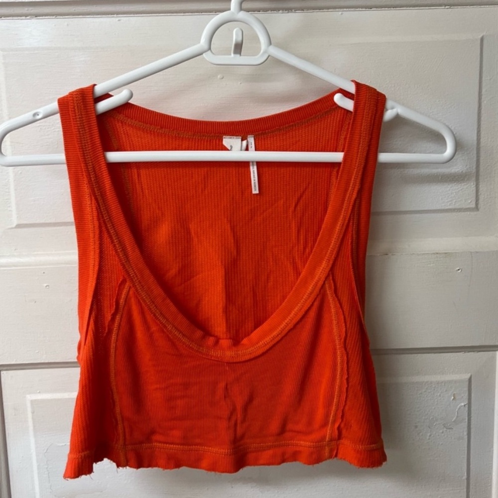Urban Outfitters Orange Tank Top